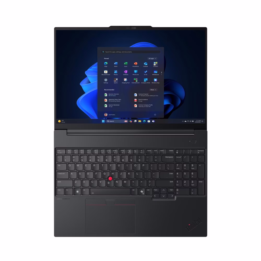 Lenovo ThinkPad E16 Gen 3 (Intel Core Ultra 7 255H, 16GB RAM, 512GB SSD, 16" WUXGA, DOS) - Image 4