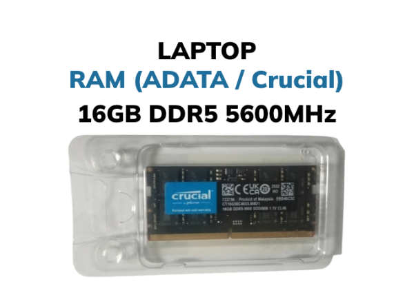 16GB DDR5 5600MHz
