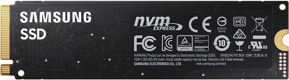 980 1TB PCIe 3.0 NVMe M.2 SSD