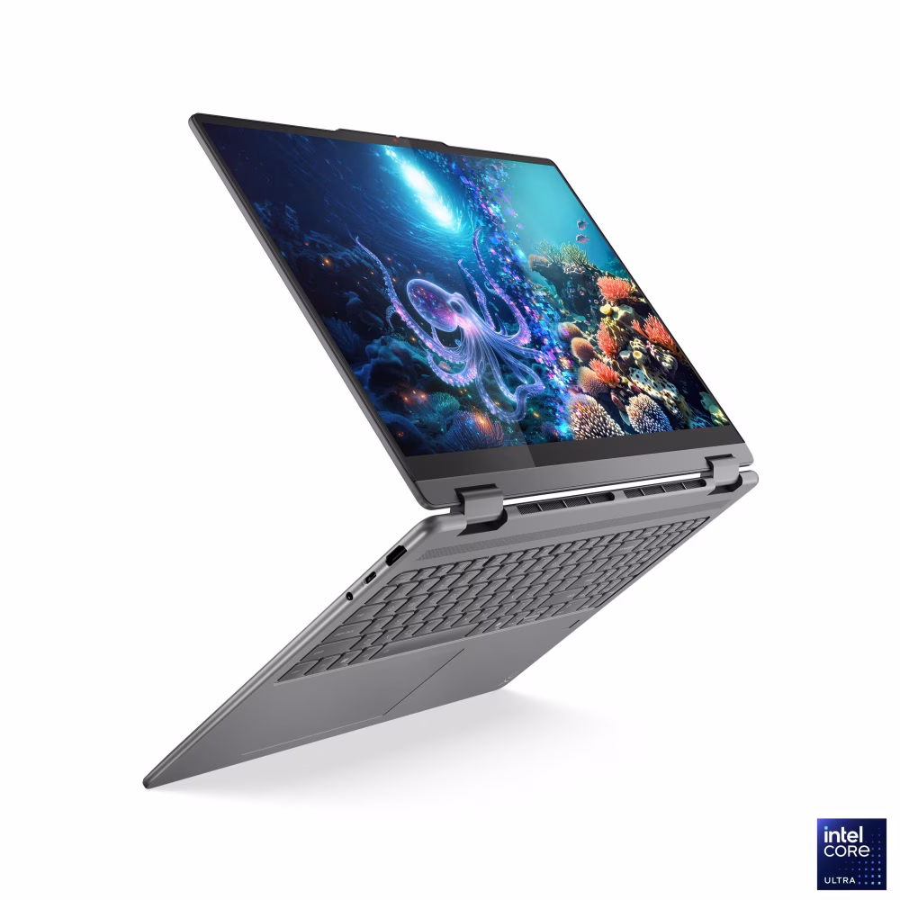 Lenovo Yoga 7 16ILL10 2-in-1 Convertible Laptop – Intel Core Ultra 5 226V / 16GB LPDDR5X RAM / 512GB SSD / 16" Touchscreen Display / Windows 11 Home / International Warranty - Image 7
