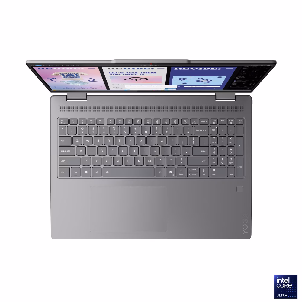 Lenovo Yoga 7 16ILL10 2-in-1 Convertible Laptop – Intel Core Ultra 5 226V / 16GB LPDDR5X RAM / 512GB SSD / 16" Touchscreen Display / Windows 11 Home / International Warranty - Image 2