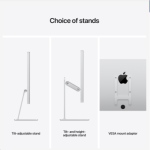 Apple 27" Studio Display 5K Retina โ Standard Glass with Tilt-Adjustable Stand (MFEX4ZP/A)